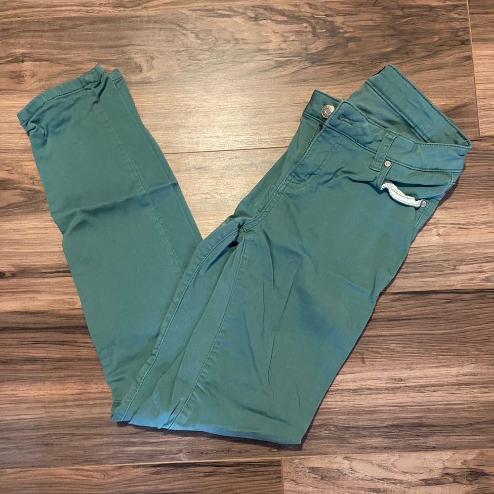 Teal Jeans